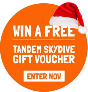 Win a tandem skydive this christmas