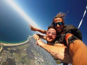 tandem skydiving coffs harbour