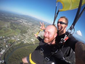 tandem skydiving coffs harbour