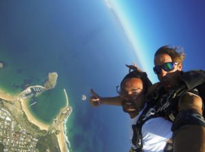 tandem skydiving coffs harbour