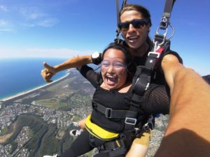 tandem skydiving coffs harbour