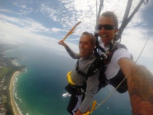 tandem skydiving coffs harbour