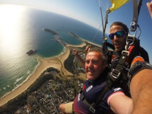 tandem skydiving coffs harbour