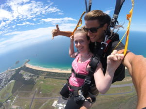 tandem skydiving coffs harbour