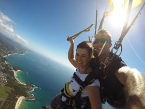 Tandem skydiving coffs harbour