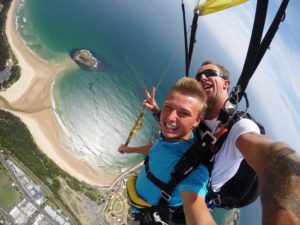 tandem skydiving coffs harbour