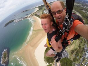 tandem skydiving coffs harbour
