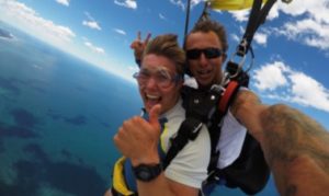 Coffs Skydivers tandem skydive