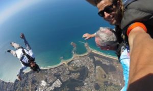 Coffs Skydivers tandem skydive