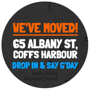 We have moved - 65 Albany Street, Coffs Harbour