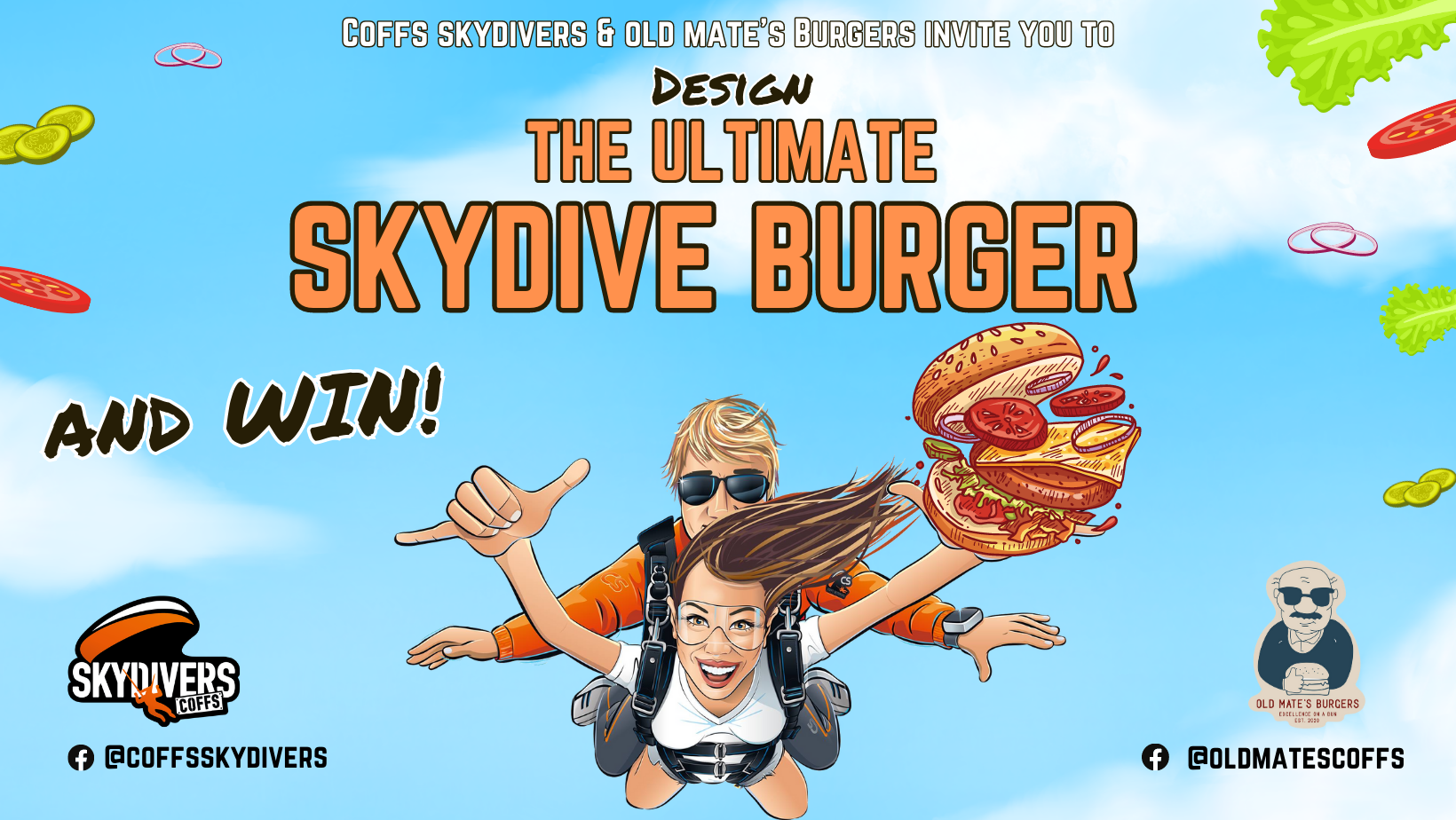 the ultimate skydive burger