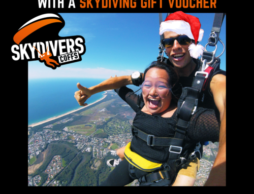 THE PERFECT CHRISTMAS GIFT – A SKYDIVE GIFT VOUCHER